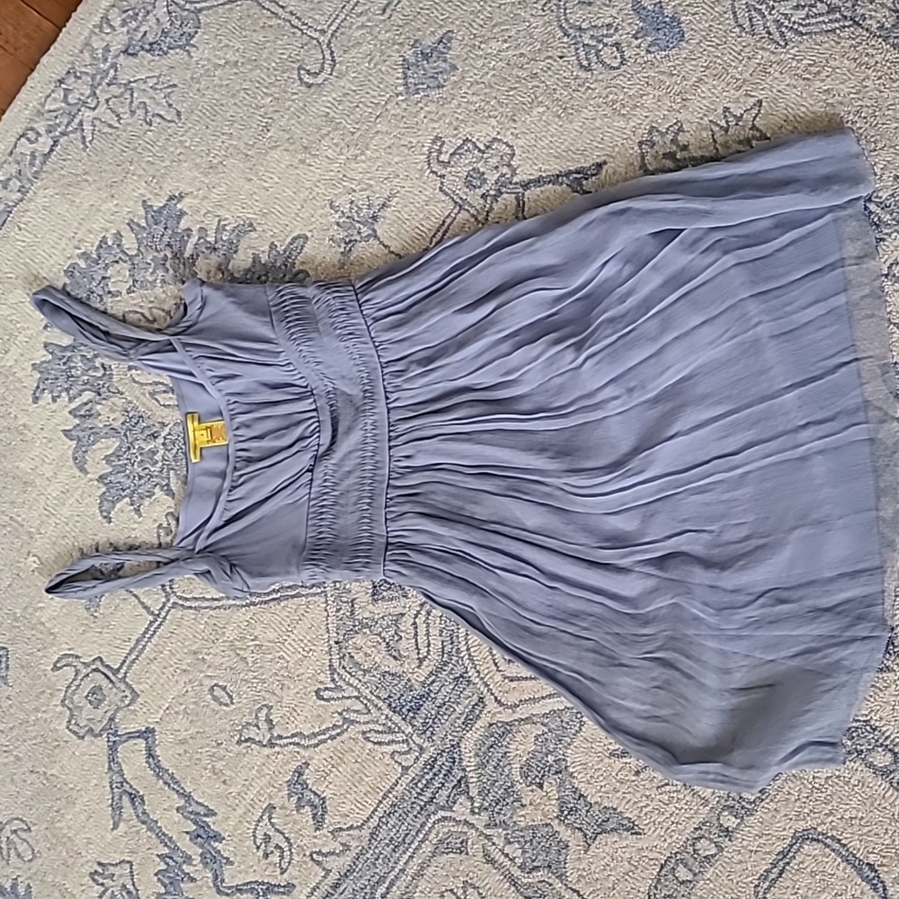 NWOT  New Catherine Malandrino Lilac purple silk Lavender party mini dress sz 6
